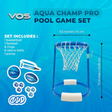 VOS Aqua Champ Pro 4-in-1 Pool & Backyard Game Set