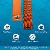 VOS Poseidon Water Pad/Foam Pool Noodle for Swimming and Floating - 2 Pc Pk