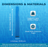 Liberty Foam Pool Wavy Noodle (pack of 6)