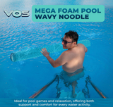 Spring Green/ Cloud Blue Mega Noodle (4 pack)