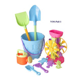 VOS Beach Sand Pail and Shovels Set - Water Toys for Kids
